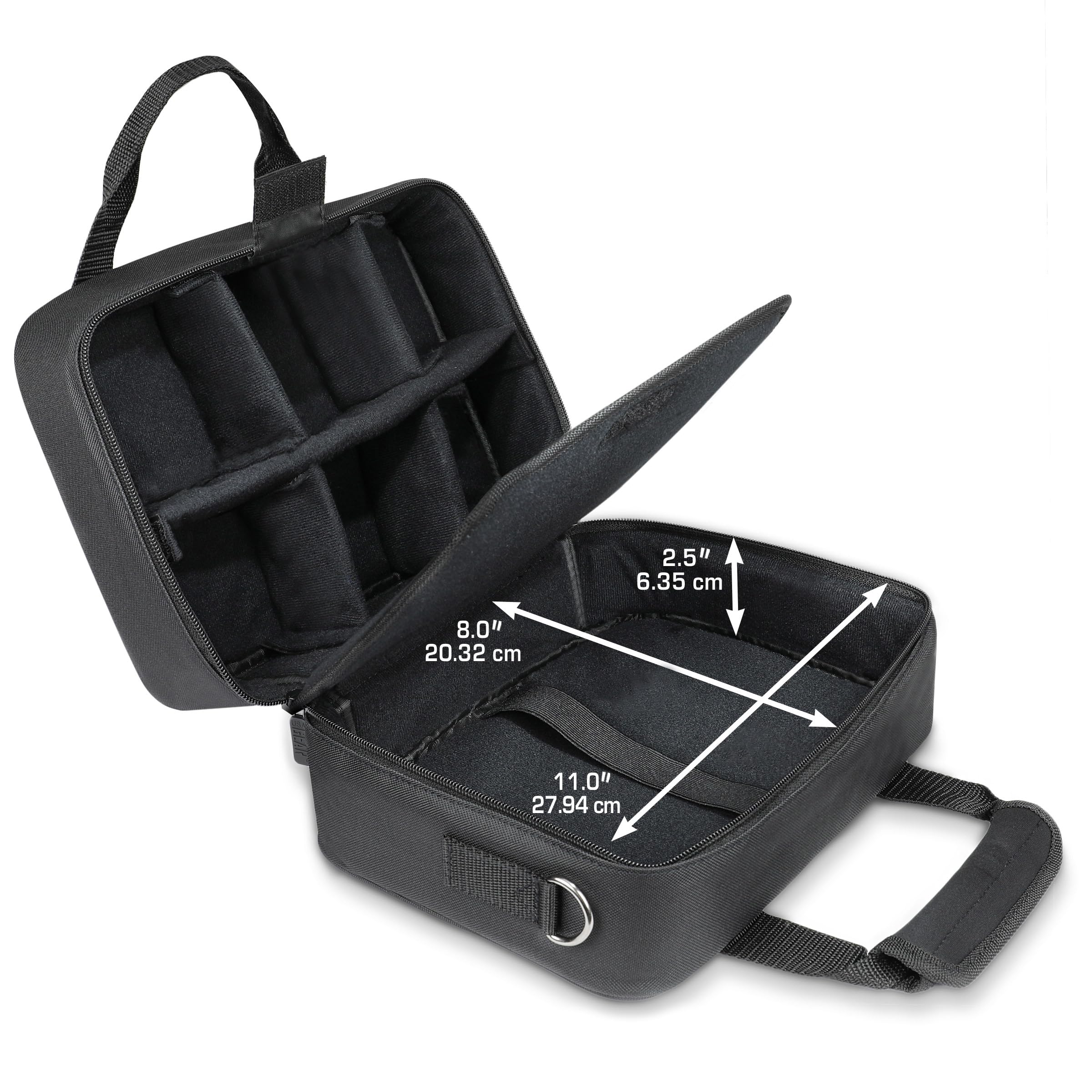 USA Gear Estojo compacto para mixers de áudio DJ – Bolsa Mixer com